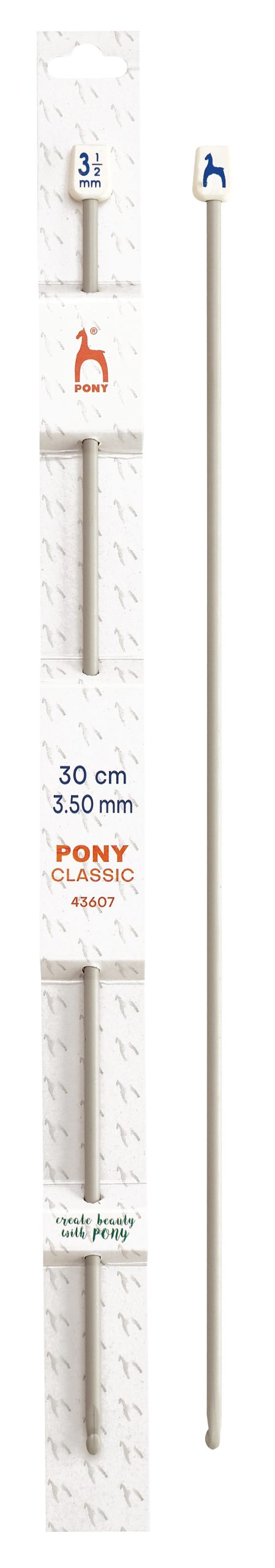 43607 3.50 PONY TUNISIAN ONE END CROCHET HOOKS - Image 1