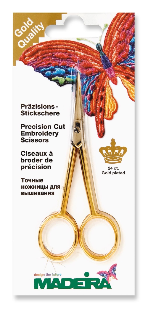 MADEIRA CURVED EMBROIDERY SCISSORS 9476