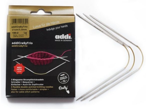 ADDI CRASY TRIO SHORT NEEDLES 2.0-4.5