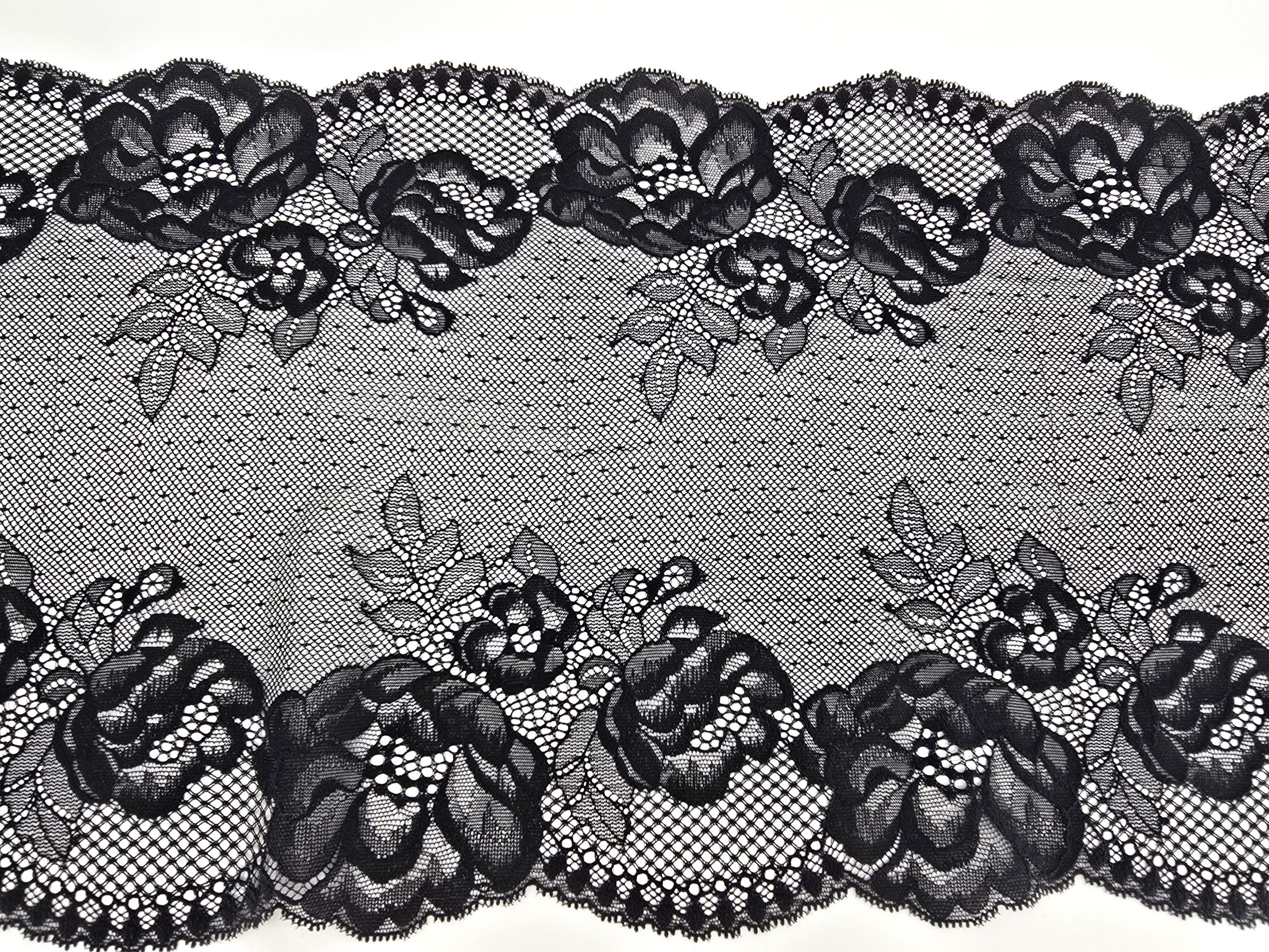 086 1 TULLE LACE 22CM 086 - Image 1