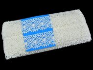 BLEACHED LINEN LACE 32MM 82231 - Image 3